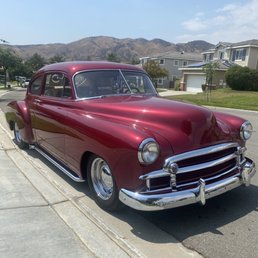 Completed detailing on a 1949 Chevy Fleetline Completed detailing on a 1949 Chevy Fleetline