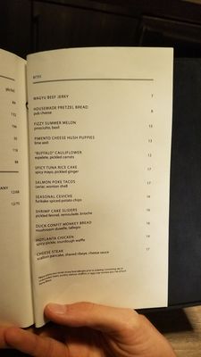 Menu photo 8 Written Hand Los Angeles, CA Menu photo 8 Written Hand Los Angeles, CA