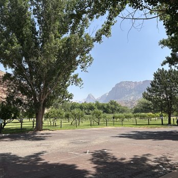 Wild Thyme Cafe - View from outside area - Whiskey Bars Near Me - Springdale, Utah Wild Thyme Cafe - View from outside area - Whiskey Bars Near Me - Springdale, Utah