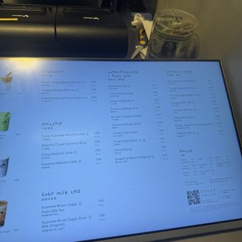 Hey Tea - Menu as of 02/22/26 - Bubble Tea Near Me - Irvine, California