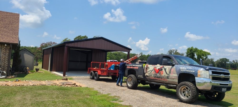 Slide of S & A Roofing