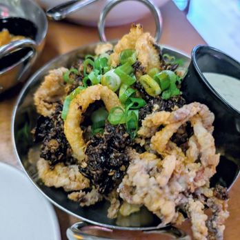 Lilac Tiger - Sichuan Calamari - Indian Near Me - Chicago, Illinois