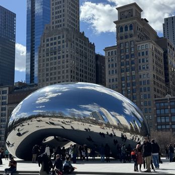 Cloud Gate - The Bean - Public Art Near Me - Chicago, Illinois Cloud Gate - The Bean - Public Art Near Me - Chicago, Illinois