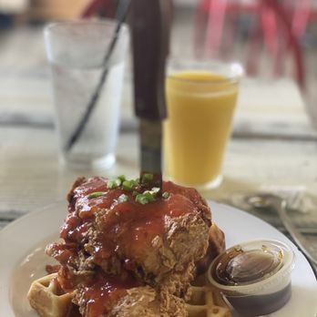 The Rooster - Buttermilk Fried Chicken and Waffles - American Near Me - Naples, Florida