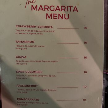 559 Taqueria - Margarita menu - Tacos Near Me - Clovis, California