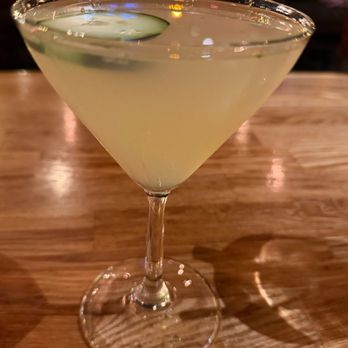 Brunos Italian Kitchen - Cucumber Lillet cocktail - Italian Near Me - Brea, California
