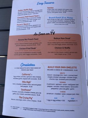 Menu photo 5 Over Easy - Tempe Tempe, AZ