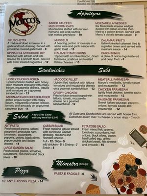 Menu photo 4 Marco's Restaurant Lewiston, ME Menu photo 4 Marco's Restaurant Lewiston, ME