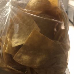 Tortilla chips made fresh Tortilla chips made fresh
