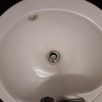 Motel 6 - Dirty sink with hair and other miscellaneous substances - Hotels Near Me - Weed, California Motel 6 - Dirty sink with hair and other miscellaneous substances - Hotels Near Me - Weed, California