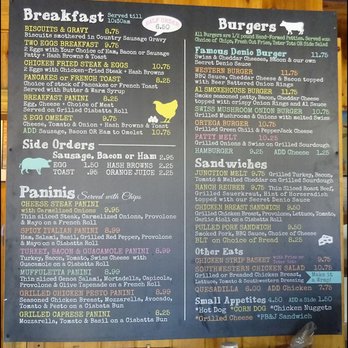 Denio Junction - The food menu features breakfast, sides, paninis, burgers, sandwiches and more. - Cafes Near Me - Denio, Nevada Denio Junction - The food menu features breakfast, sides, paninis, burgers, sandwiches and more. - Cafes Near Me - Denio, Nevada