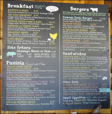 Menu photo 1 Denio Junction Denio, NV Menu photo 1 Denio Junction Denio, NV