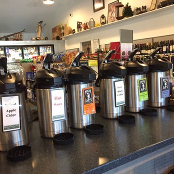 Rawsonville Market - a variety of coffee pots on a counter - Gas Stations Near Me - Rawsonville, Vermont Rawsonville Market - a variety of coffee pots on a counter - Gas Stations Near Me - Rawsonville, Vermont