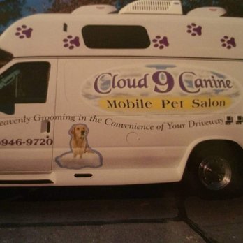 Cloud 9 Canine Moblie Pet Salon - Fully Loaded State of the Art Van ready to groom in your Drive Way! - Pet Groomers Near Me Cloud 9 Canine Moblie Pet Salon - Fully Loaded State of the Art Van ready to groom in your Drive Way! - Pet Groomers Near Me