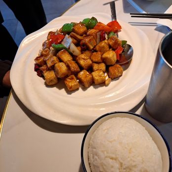 Corner Dumpling House - Tofu veggie plate - Pan Asian Near Me - Cincinnati, Ohio