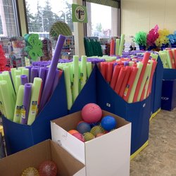 Dollar Tree - So many pool noodles.