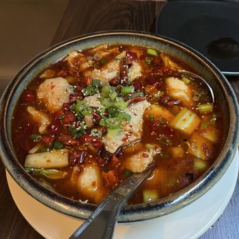 Dumpling Kitchen Noe Valley - Fish in spicy house broth - Shanghainese Near Me - San Francisco, California