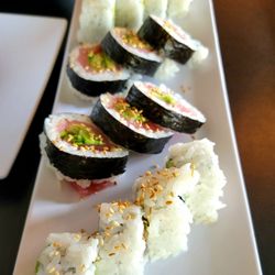 The Sushi Joint - California rolls, tuna rolls