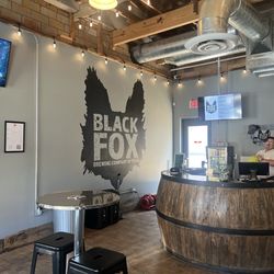 Black Fox Brewing Company of Texas - Tasting room.