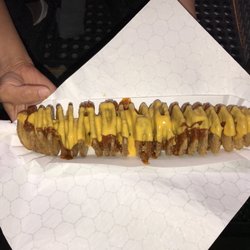 Tornado Potato Food Truck - Macho Tornado!  Chili and cheese, awesome!!!