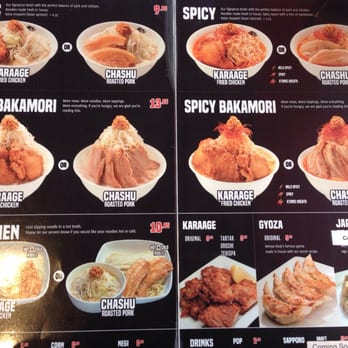 Ramen Gojiro - Menu - Ramen Near Me - Vancouver, British Columbia Ramen Gojiro - Menu - Ramen Near Me - Vancouver, British Columbia