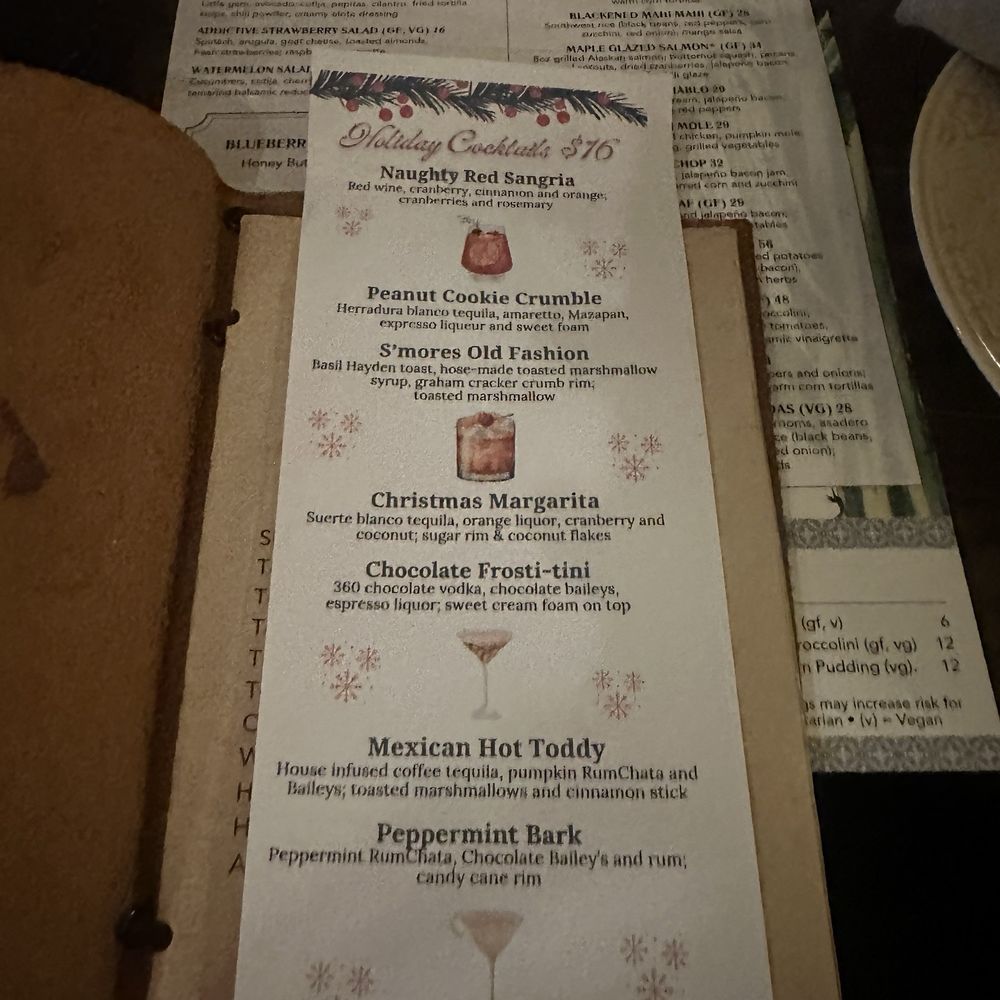 Alma Southwest Steakhouse - Holiday cocktails - Steakhouses Near Me - Scottsdale, Arizona Alma Southwest Steakhouse - Holiday cocktails - Steakhouses Near Me - Scottsdale, Arizona