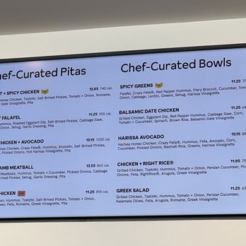 CAVA - Pita Wrap/Bowls Menu - February 2024 - Mediterranean Near Me - Richmond, Texas
