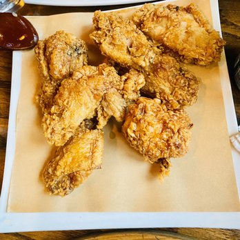 The Jin - Korean Fried Chicken with Soy Garlic sauce - Korean Near Me - New York, New York The Jin - Korean Fried Chicken with Soy Garlic sauce - Korean Near Me - New York, New York