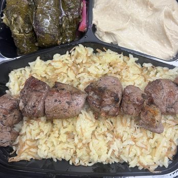 Georgie's Mediterranean Cuisine - Beef Kabab plate - Mediterranean Near Me - Oceanside, California Georgie's Mediterranean Cuisine - Beef Kabab plate - Mediterranean Near Me - Oceanside, California