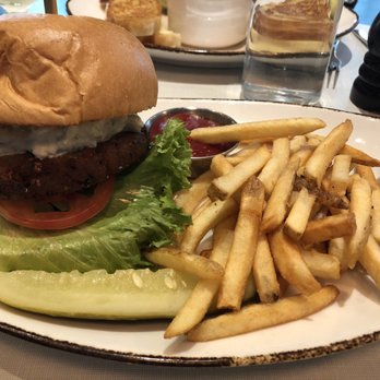 The Corner Office Restaurant + Martini Bar - Falafel Veggie Burger - New American Near Me - Denver, Colorado