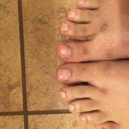Truly the s***** pedicure I ever had in my 29 years of living
