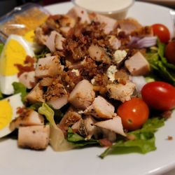Lone Star Cafe - The Cobb salad was fresh and loaded, but the turkey chunks had a more prominent smoke flavor than I was expecting.