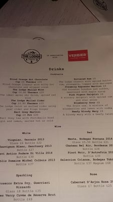 Menu photo 1 The Lodge Clapham London, XGL