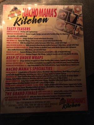 Menu photo 7 Laughs Unlimited Sacramento, CA