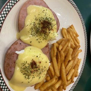 Jimmy's Place - Classic ham Benny with fries - Diners Near Me - Coquitlam, British Columbia Jimmy's Place - Classic ham Benny with fries - Diners Near Me - Coquitlam, British Columbia