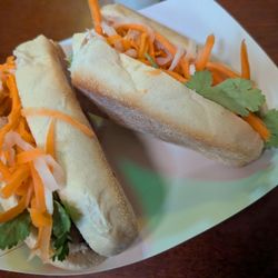 Lotus Vietnamese Sandwiches - Grilled pork banh mi, spicy