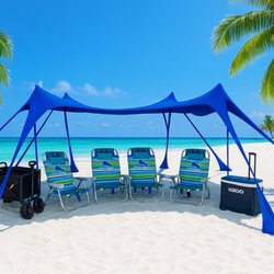 Beach Equipment Rentals - 4 Person Beach Bundle Standard