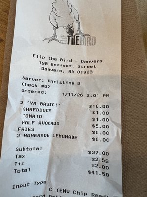 Flip The Bird Danvers by null