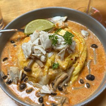 Khao Hom - Crabby TomYum Omelet - Thai Near Me - Hayward, California Khao Hom - Crabby TomYum Omelet - Thai Near Me - Hayward, California