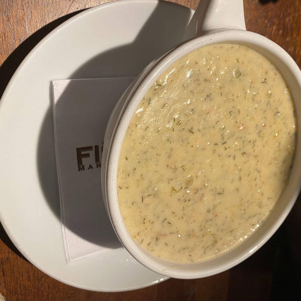 FishBar - Smoked Salmon Chowder - Seafood Near Me - Manhattan Beach, California FishBar - Smoked Salmon Chowder - Seafood Near Me - Manhattan Beach, California