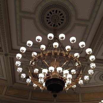 Kansas State Capitol - Chandelier lighting at the Capitol - Landmarks & Historical Buildings Near Me - Topeka, Kansas