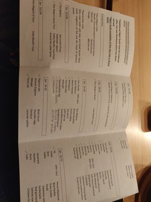 Menu photo 1 Sushi Bar Maumi Vancouver, BC Menu photo 1 Sushi Bar Maumi Vancouver, BC