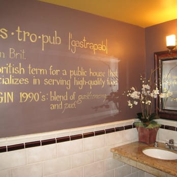 Haven Craft Kitchen + Bar - bathroom graffitti - New American Near Me - Orange, California