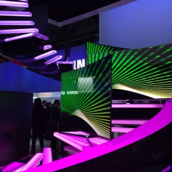 CES - Niki H: At the Samsung booth CES 2015 - Festivals Near Me - Las Vegas, Nevada
