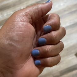 nailsaloon - Chevy Chase - Love this blue.