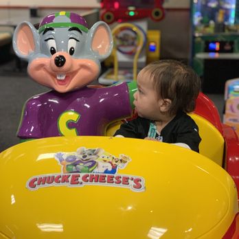 Chuck E. Cheese - Riding the photo car :) - Pizza Near Me - Las Vegas, Nevada
