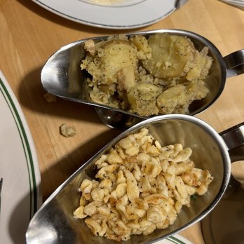 Bavarian Brauhaus - Potato salad and spaetzle - German Near Me - Bryan, Texas Bavarian Brauhaus - Potato salad and spaetzle - German Near Me - Bryan, Texas