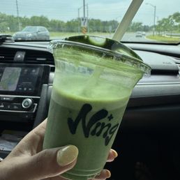 Iced Jasmine Matcha Latte Iced Jasmine Matcha Latte