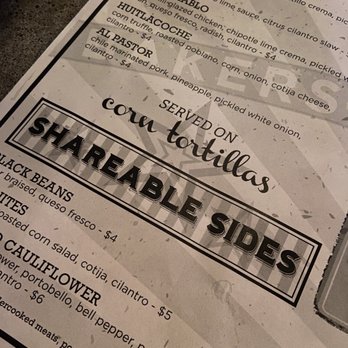 Bakersfield Short North - Only corn tort. No flour available - Bars Near Me - Columbus, Ohio