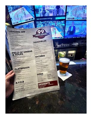 Menu photo 1 99 Hops House Joliet, IL